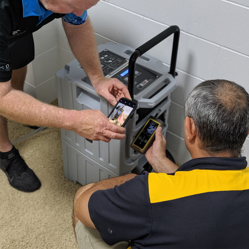 Aerial AD 740 affugter - overvågning