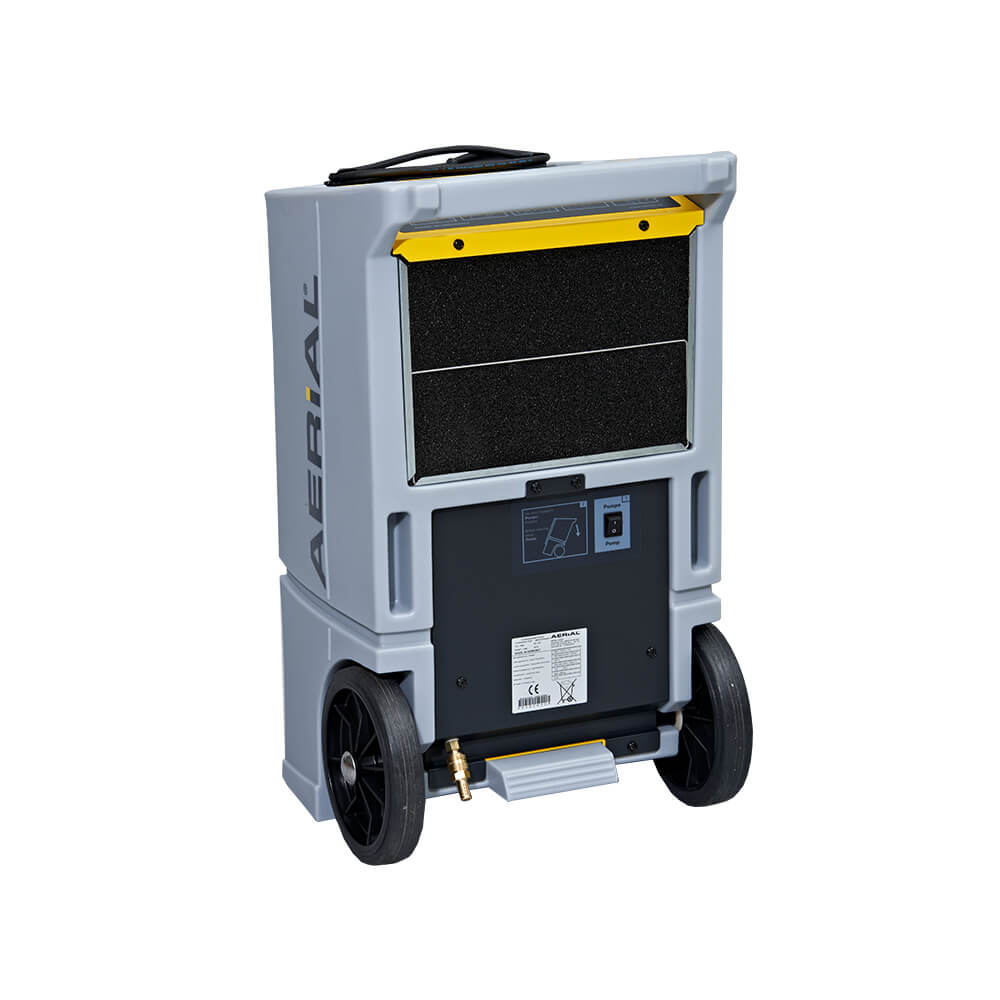 Aerial AD 750 P - condensation dehumidifier back view