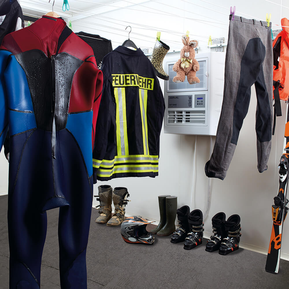 Aerial WT 240 drying room