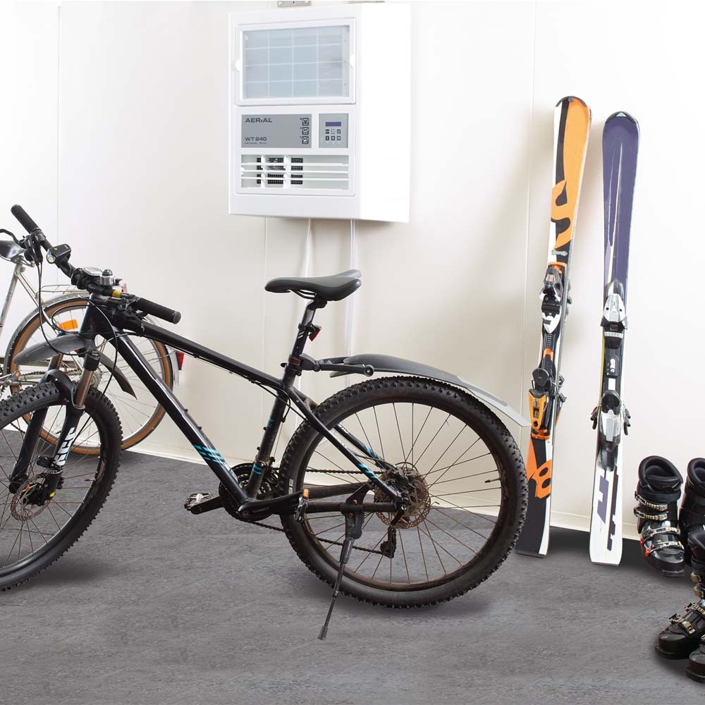 Aerial WT drying clothes and equipment