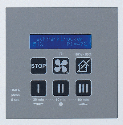 Aerial WT series control panel