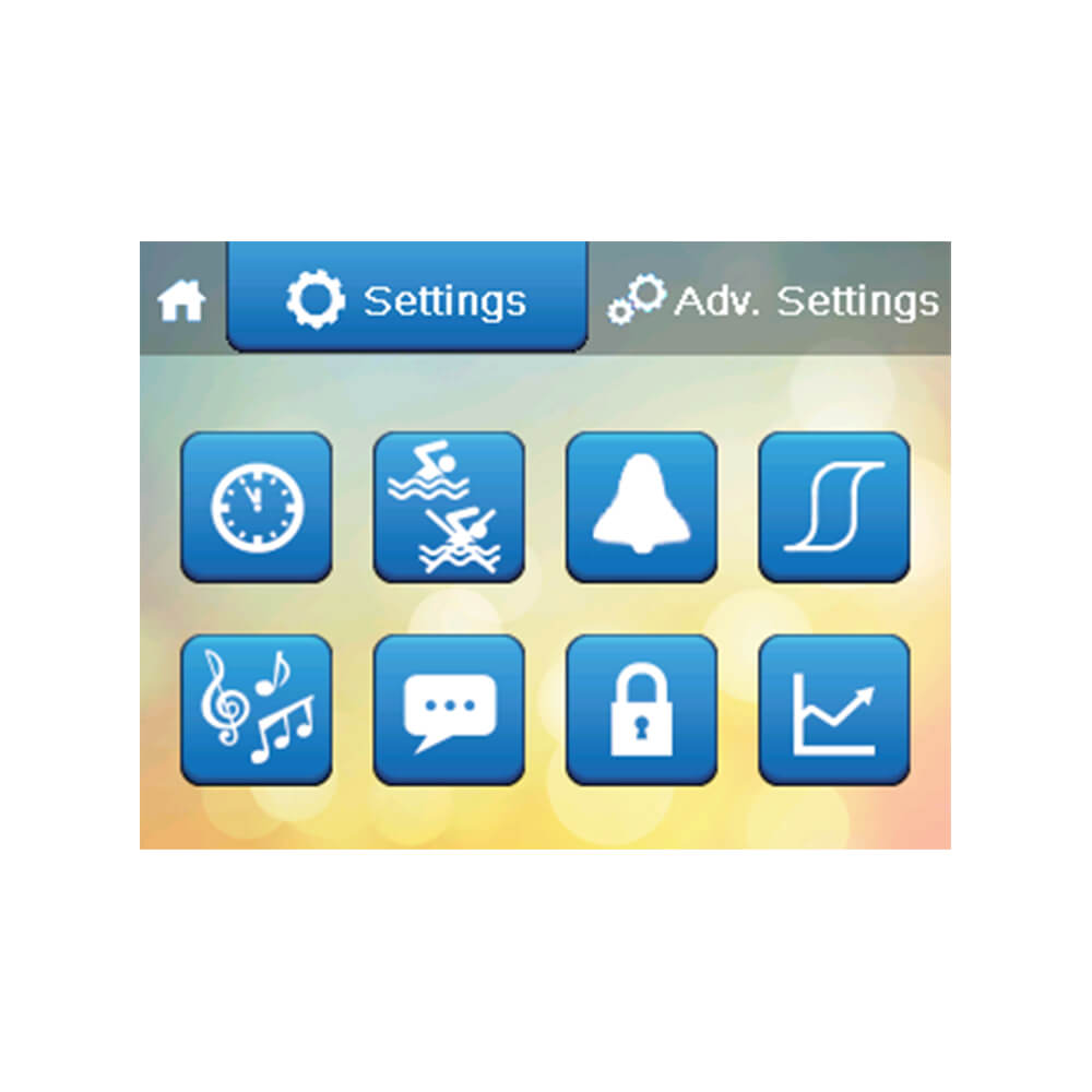 Delta control panel settings