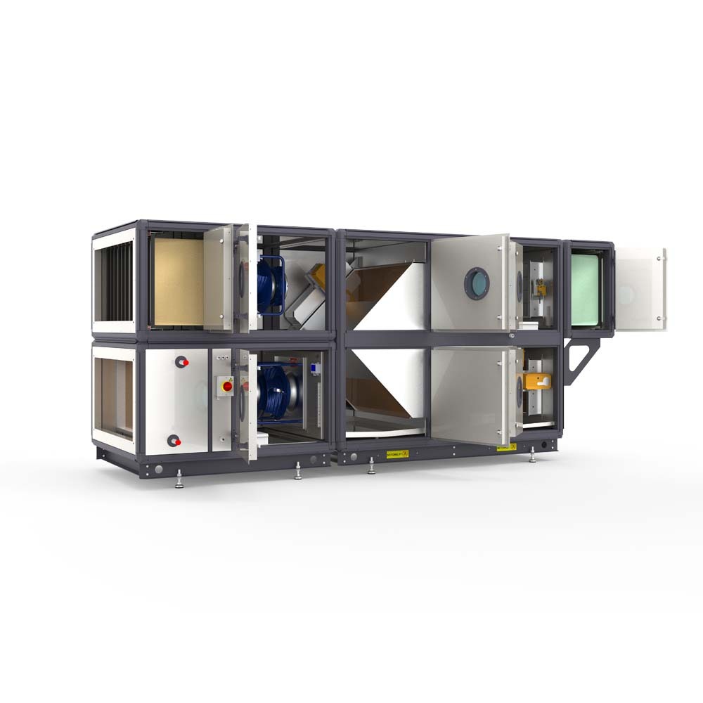 Dantherm Dan X CF open view