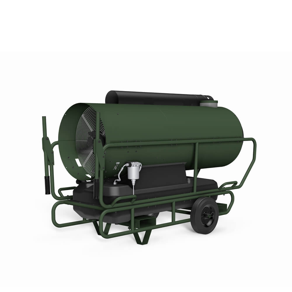 Dantherm FH 40 sølv bagside