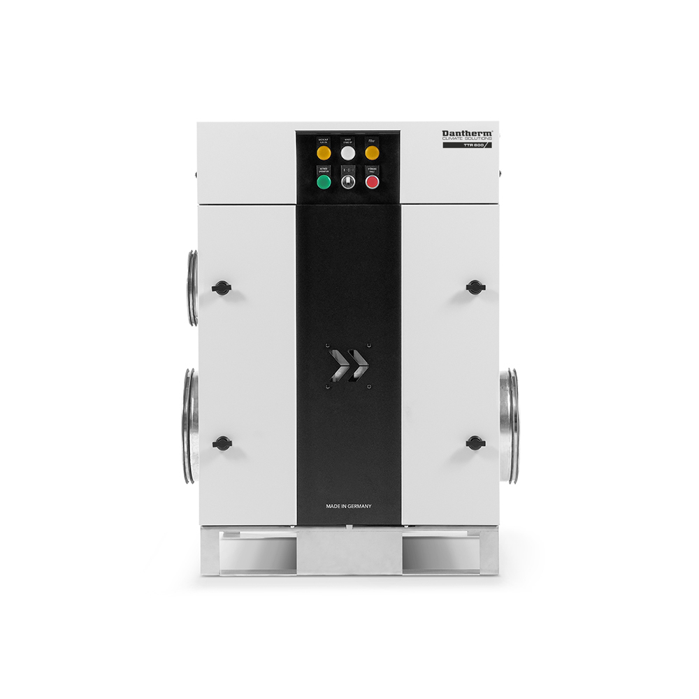 Dantherm TTR 800, widok z przodu