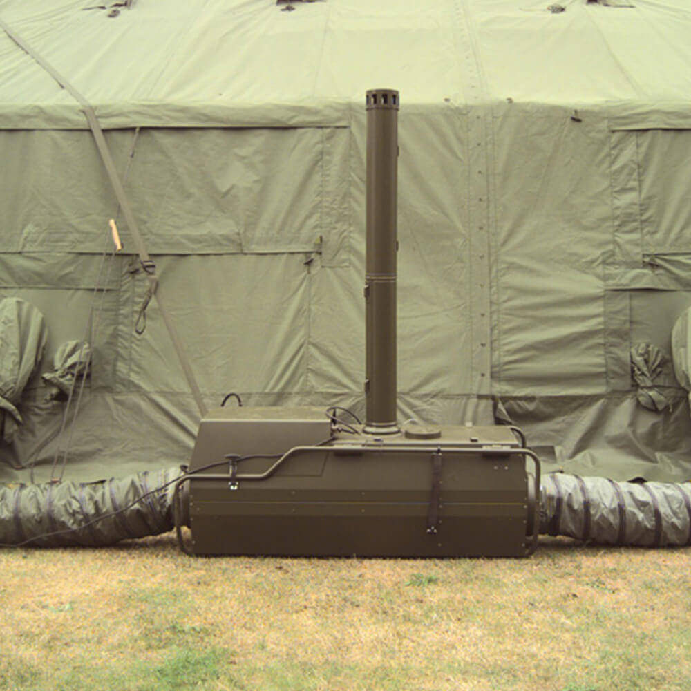 Dantherm VA-M15 MKII tent installation