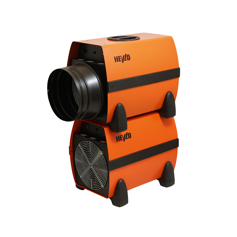 Heylo electric heater DE stacked