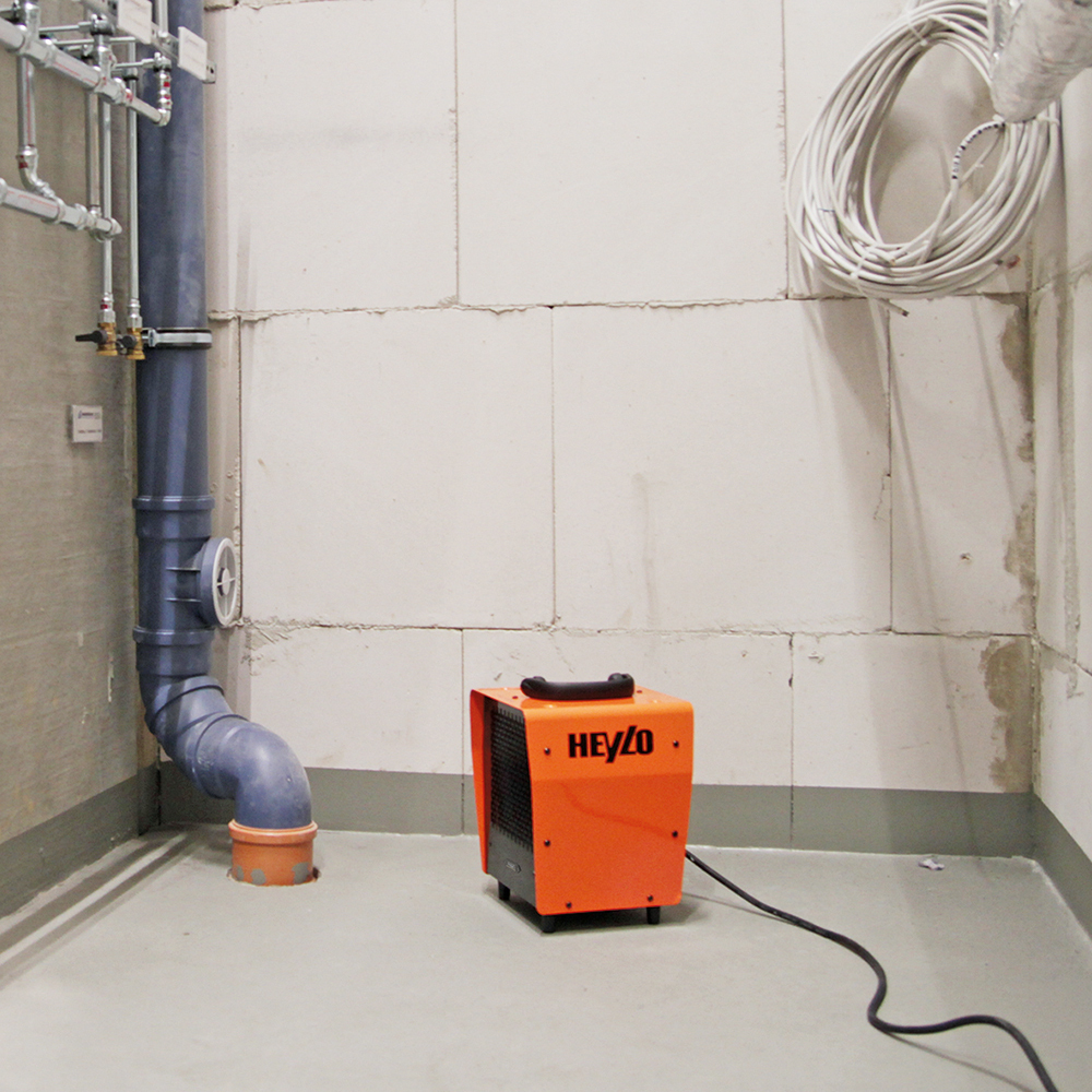 Heylo Elektrisk varmelegeme DE 3 XL Anvendelse