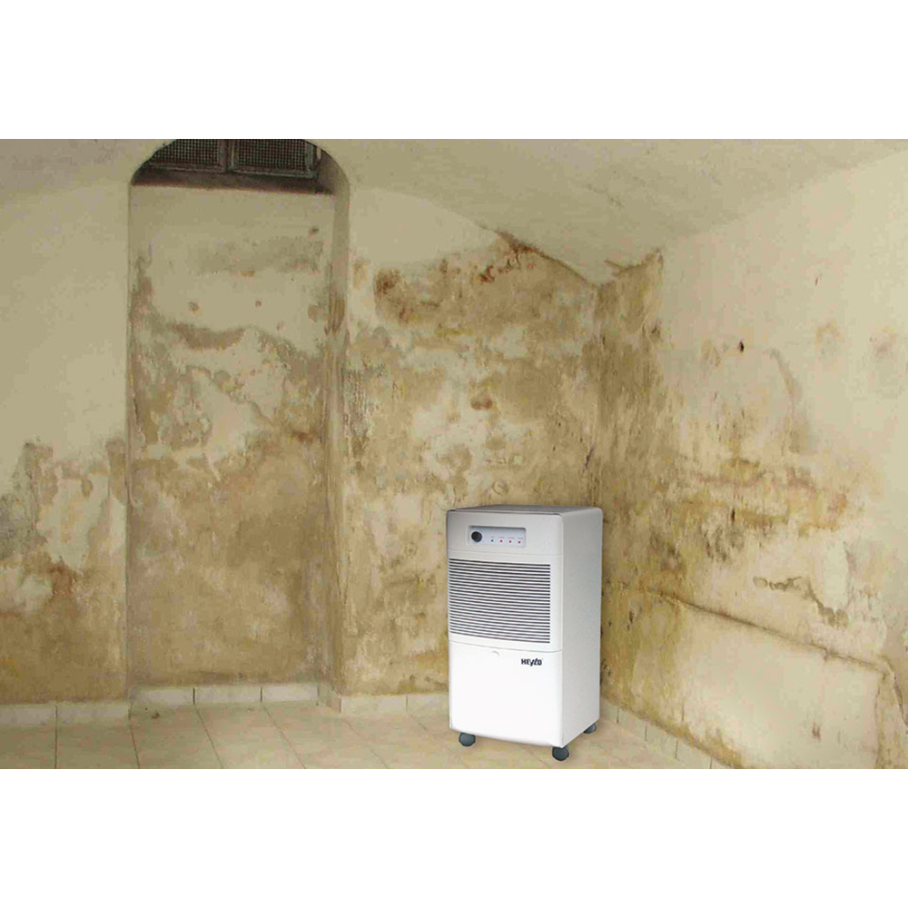 Heylo industrial dehumidifier DT 650 use in construction