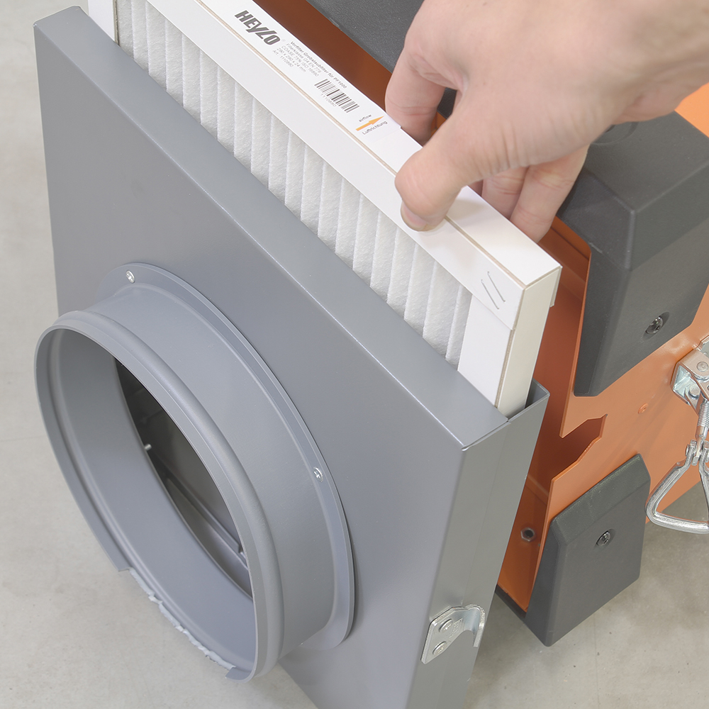 Heylo Purificatore d'aria PF 1000 Cambio filtro 1