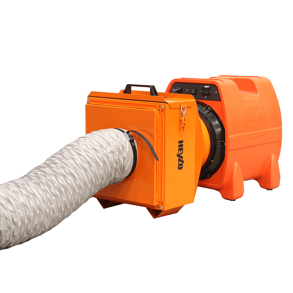 Heylo air cleaner StaubStop with hose