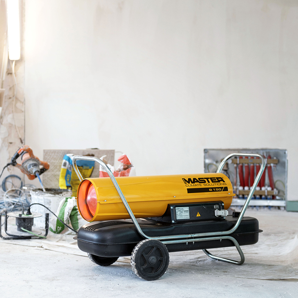 Master B 150 anvendelse til renoveringsarbejder