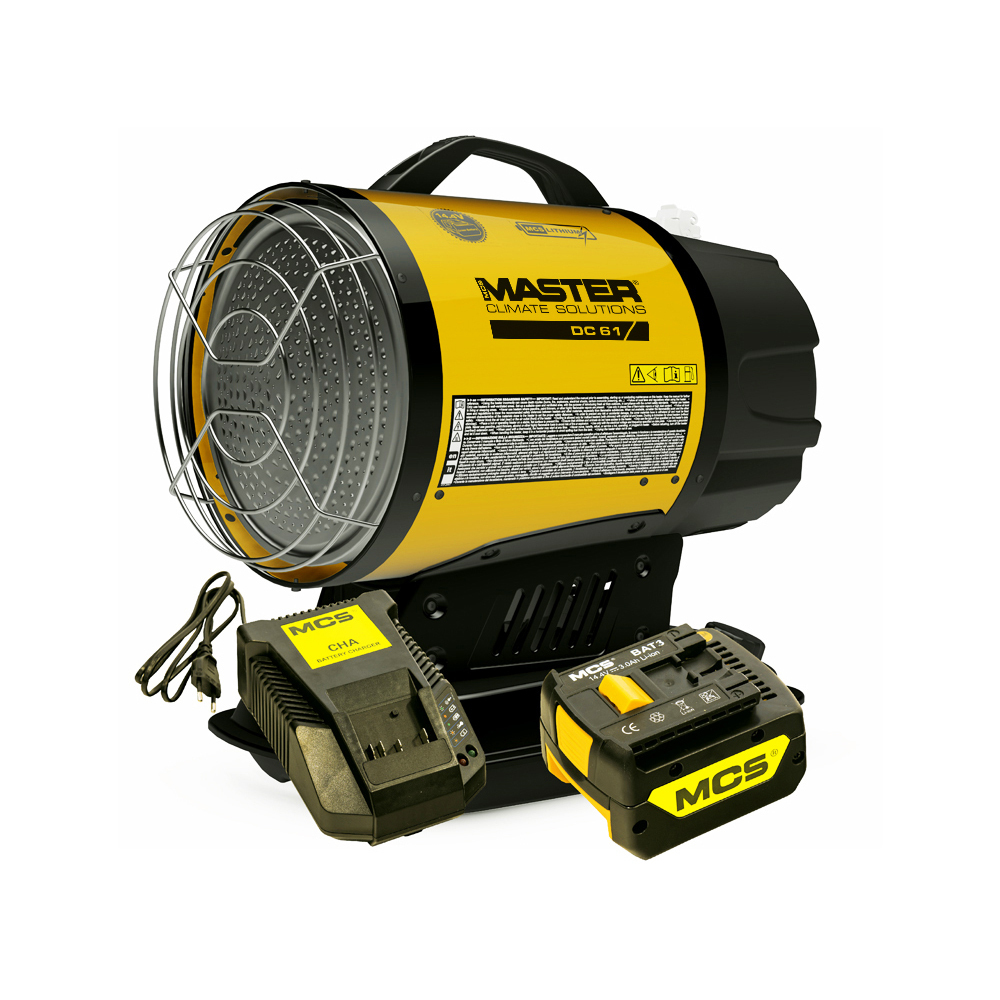 Master DC 61 with battery and charger