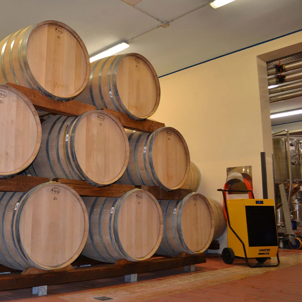 Master DH drying a wine production facility
