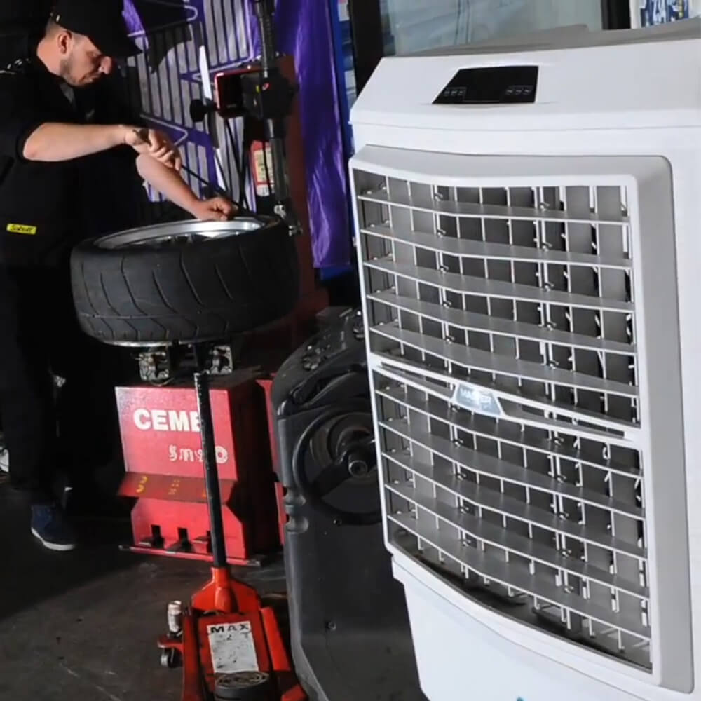 Anvendelser for Master-luftkølere