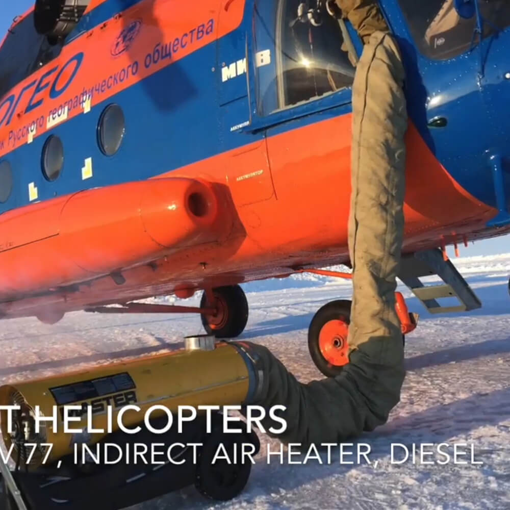 Anvendelser med indirekte Master-varmeapparater