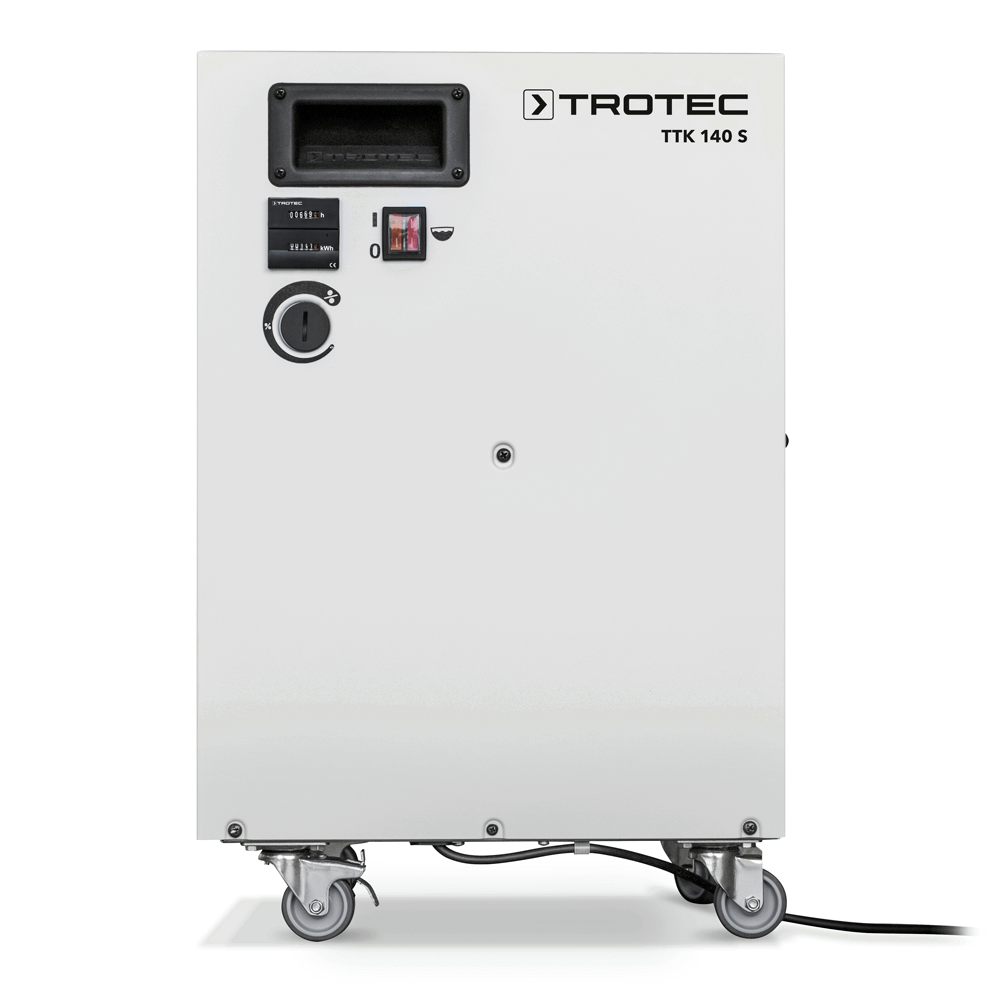 TROTEC TTK 140 S side dual hour counter web