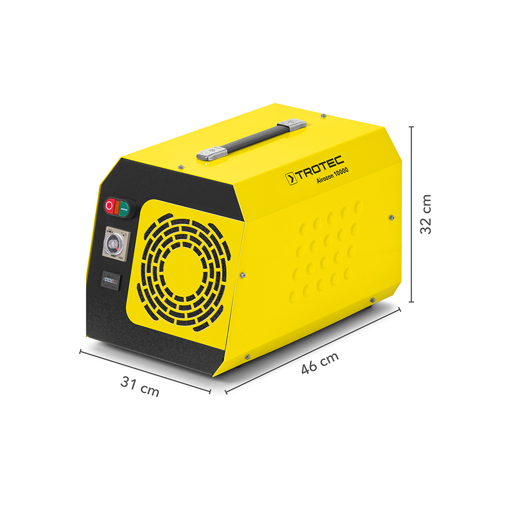 Trotec Airozon 10000 dimensions