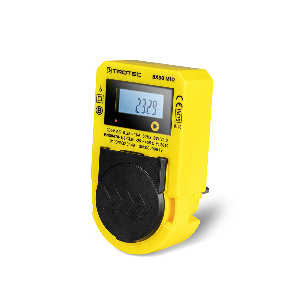 Trotec BX50 MID - medidor de costes energéticos