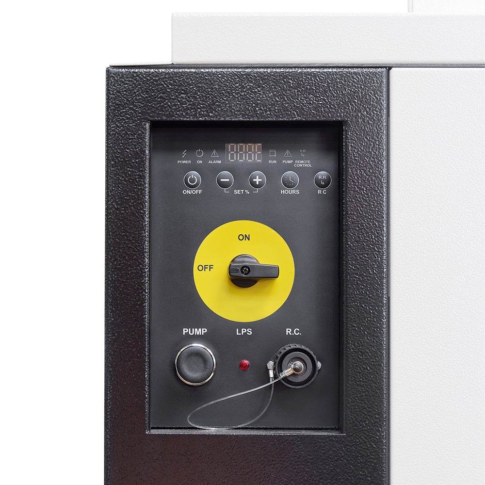 Trotec DH 160 closeup control panel off off