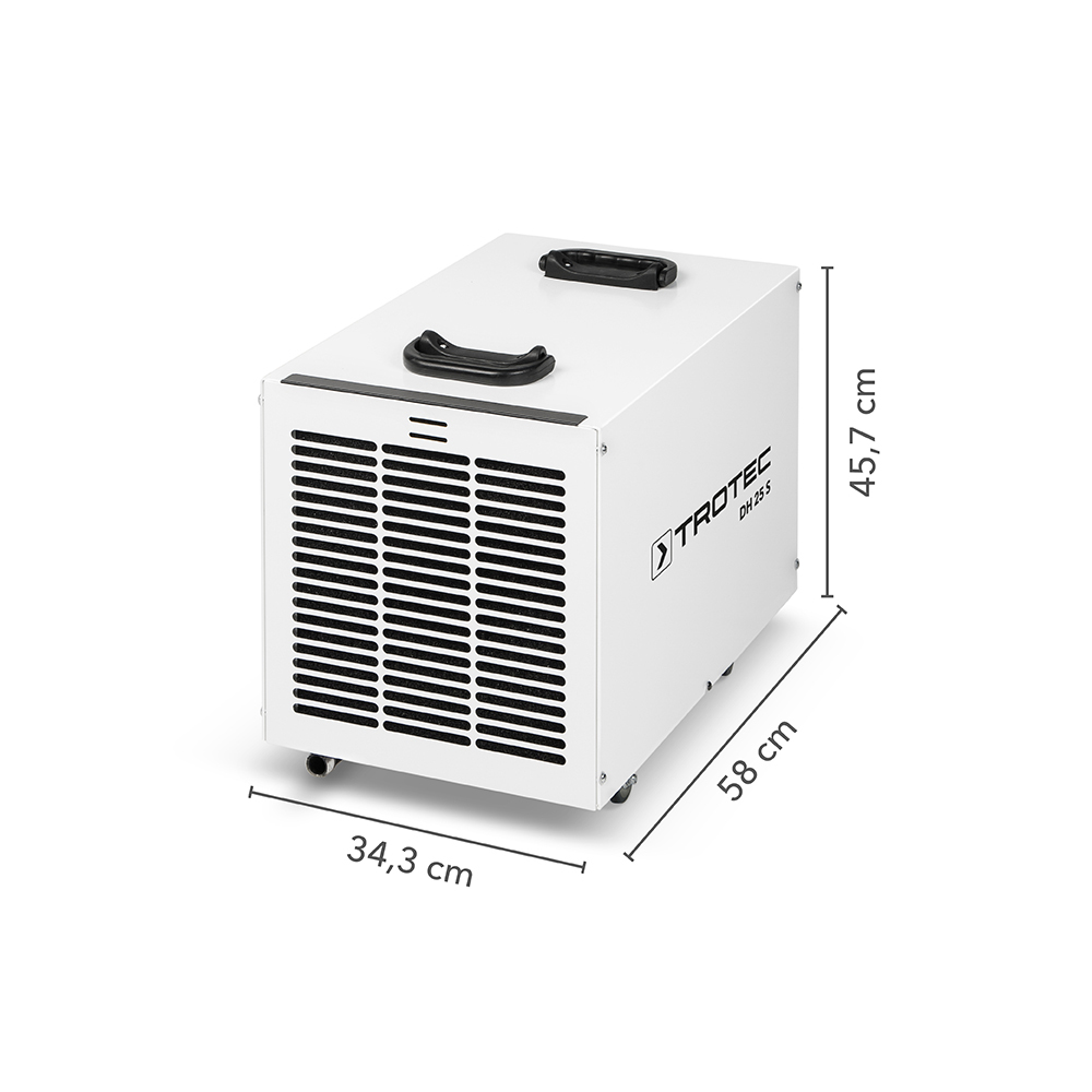 Trotec DH 25 S dimensions