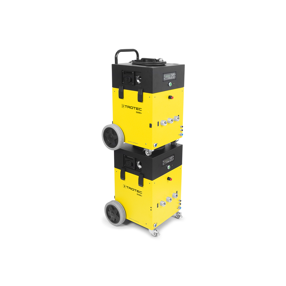Trotec Qube+ apilado