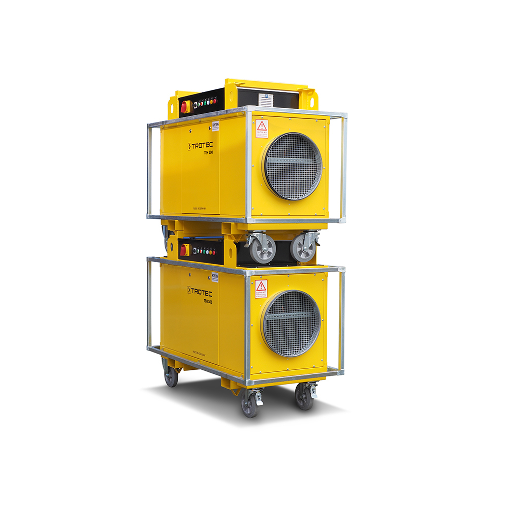 Trotec TEH 300 stacked