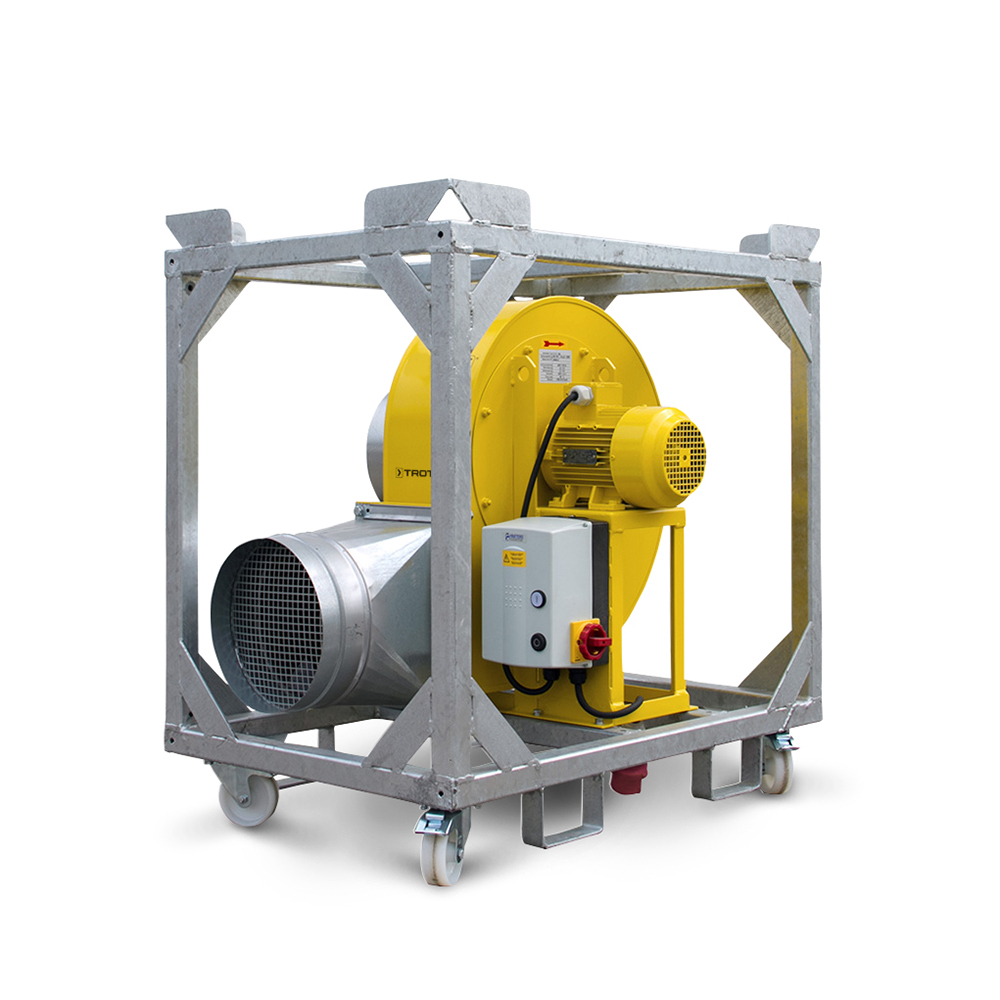 Trotec TFV 100 perspective left