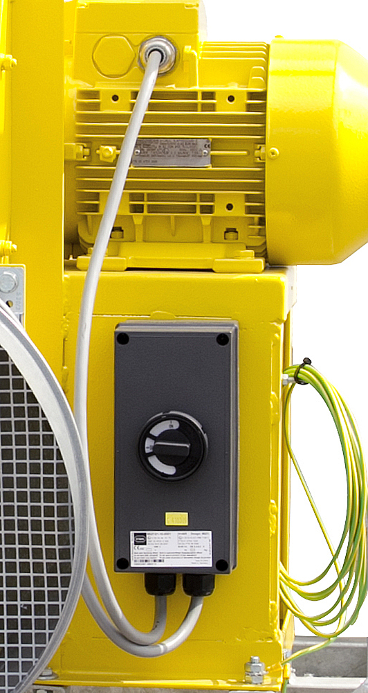 Trotec TFV 300 operation panel