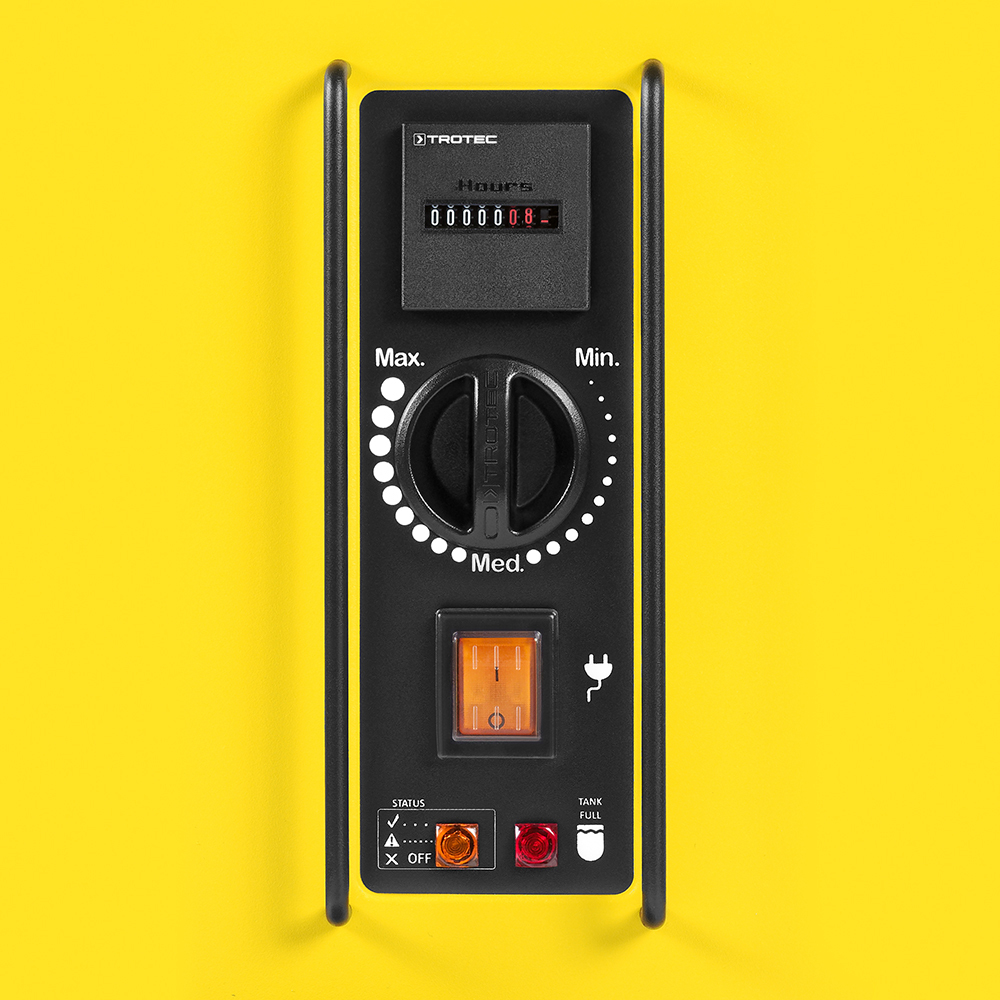 Trotec TTK 125 S operation panel