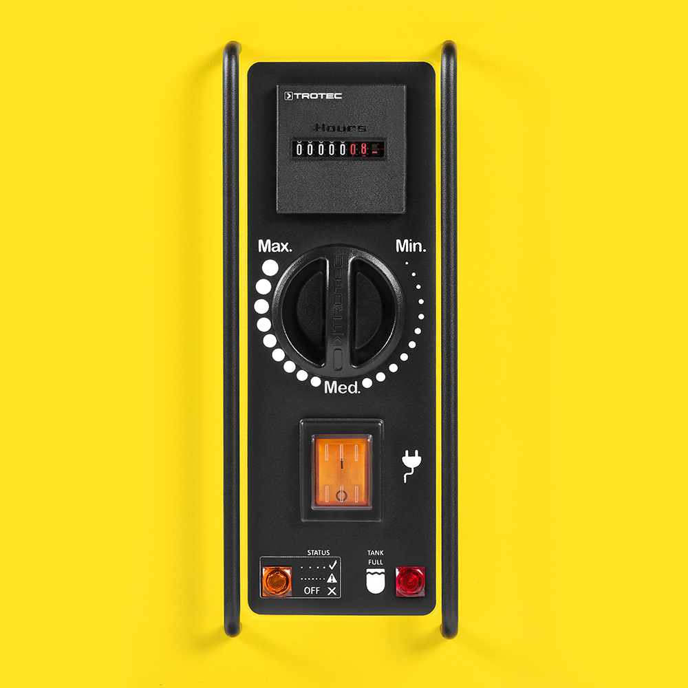 Trotec TTK 355 S operation panel