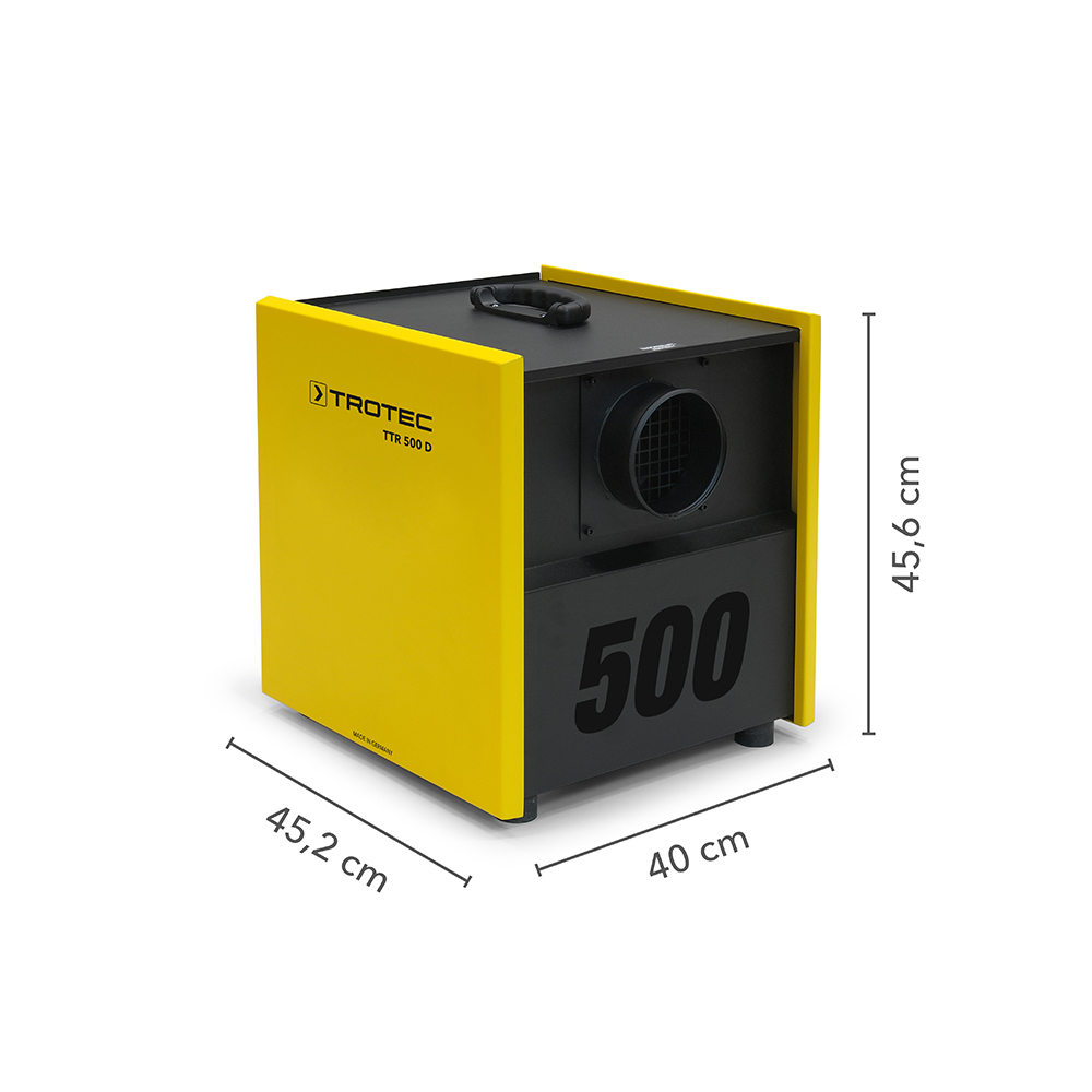 Trotec TTR 500 D dimensions