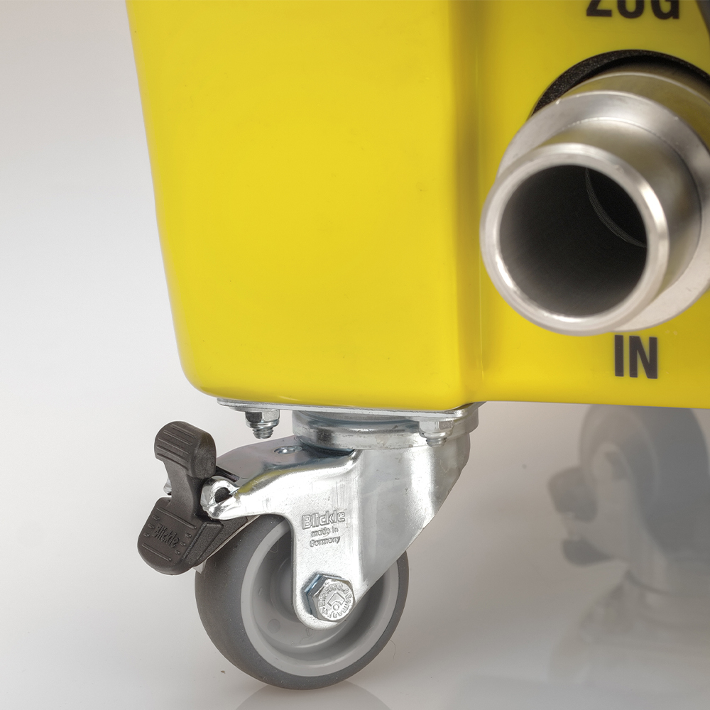 Trotec VE 4 S MultiQube wheels