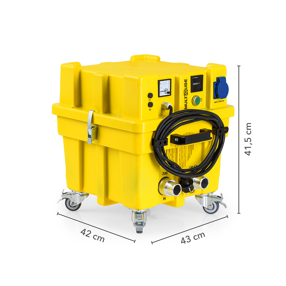 Trotec VE 4 S MultiQube Dimensions