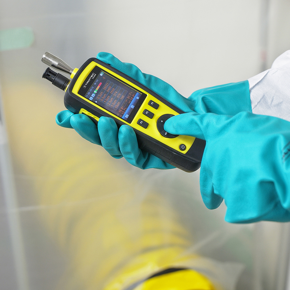 Trotec particle counter PC200 applicaion 03