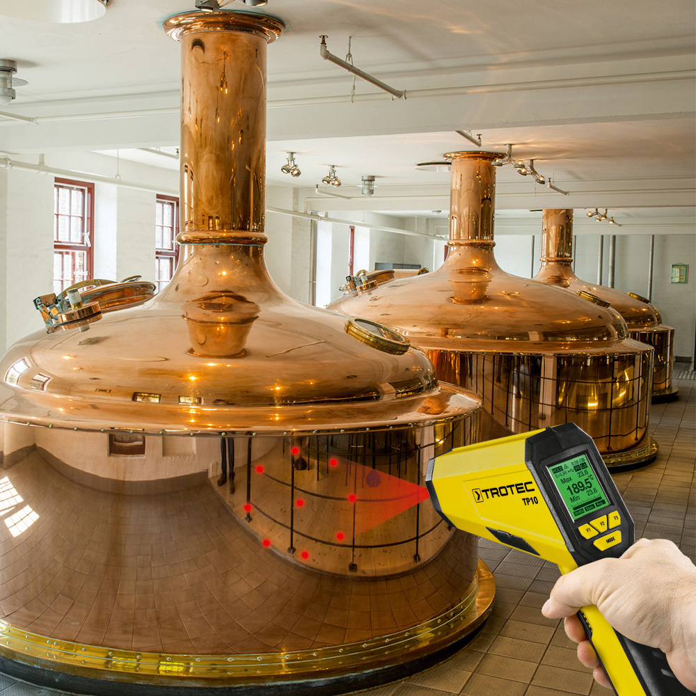 Trotec pyrometre TP 10 brewery