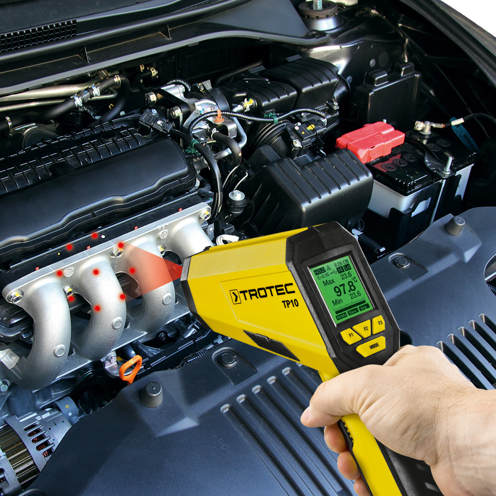 Trotec pyrometre TP 10 car engine